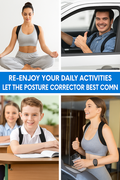 PostureCorrect™ – Adjustable Back & Shoulder Support Brace