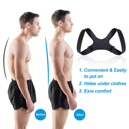 PostureCorrect™ – Adjustable Back & Shoulder Support Brace